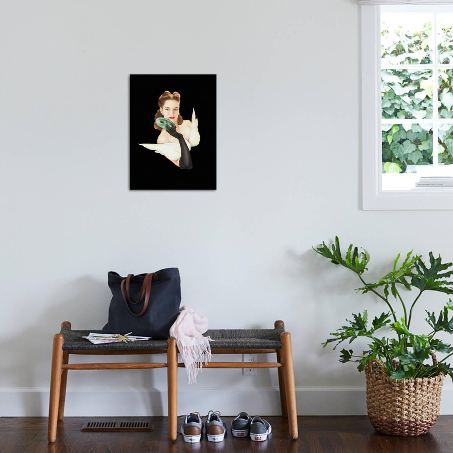 Amazon.com: ART.COM Wall Art Print Varga Girl, January 1941 by